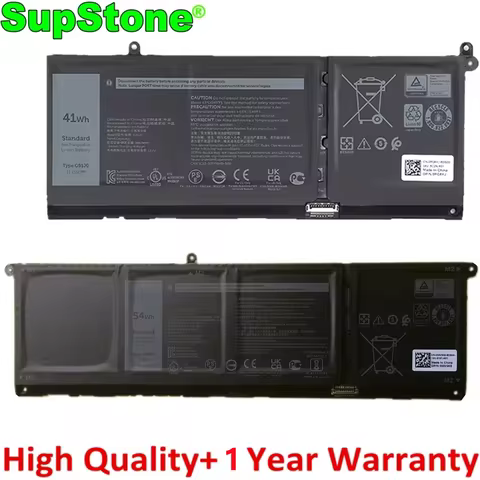 SupStone V6W33 G91J0 Laptop Battery For Dell Inspiron15 5310,3511,5510,5410,5415,5518,3510,3515,5418