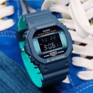 🇹🇭🇹🇭 Casio DW-5600CC-2DR ทูโทนสีกลมฟ้า..แถมฟรีกล่องใส่นาฬิกา+ตั้งเวลาพร้อมส่ง