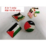 COLLAR PIN 4 in1 palestine collar pin