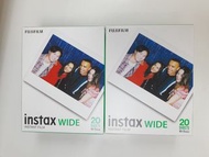 Fujifilm Instax Wide Film 20 Sheets 寬幅拍立得相紙雙盒裝