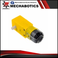 TT Gear Motor, Plastic Gear and Shaft  3-6V TT Motor Single Shaft || TT Wheel Yellow || TT Aluminium Holder