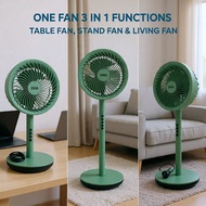 XMA Fan 4 Speed Motor 3 in 1 Height Adjustment - Table/Living/Stand Air Circulation Fan XCSF-103PP