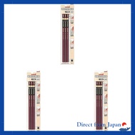 Mitsubishi Pencil 4B Hexagonal Mechanical Pencils - 3-Pack