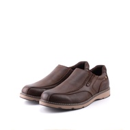 camel active Leather Basic Slip On Shoes Men PARROS 852404-FF1-33-COFFEE