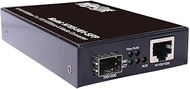 Tripp Lite Network Copper RJ45 Ethernet to Fiber Optic SFP Transceiver Media Converter Extender, Har