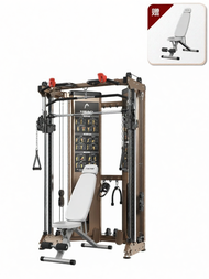 HEAD | Multifunction Foldable Smith Machine Weight Lifting Rack