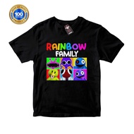 Cool unisex children's t-shirt, rainbow friends game t-shirt a20