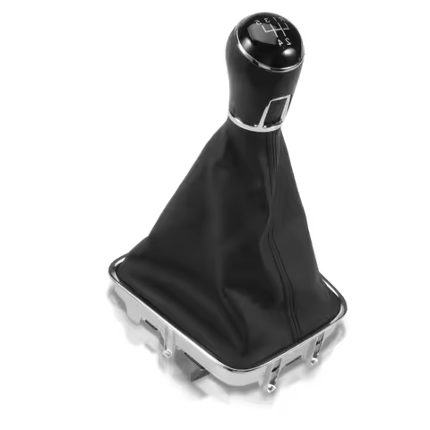 5M0711456 5 Speed Stick Gaiter Gear Stick Knob Compatible with VW Golf Plus 5M 521 Tiguan I 5N Shara