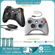 [SG Seller Stock] XBOX360 Wireless Game Controller with 2.4G Receiver Suitable for PC/PS3/Android Universal Use