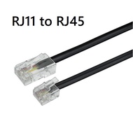 RJ11 To RJ45 Cable Telephone Male to Male Modular Handset 2 Meter