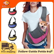 Pet Puppy Carrier Outdoor Travel Bag Cat Shoulder Bag Mesh Oxford Breathable Comfort Sling Pet Bag