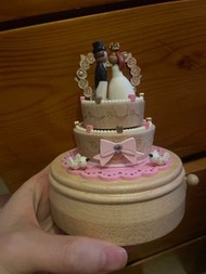 全新 結婚音樂盒 360度旋轉 日本sankyo機芯
