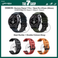 [NEW] High Quality Garmin Fenix 7 Pro / Epix Pro 47mm / FR 965 Quick Release Strap (22mm) / Tali Jam