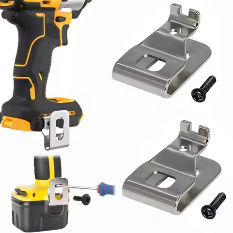 1/2/3/5Pcs Electric Drill Belt Clip Hooks With Screws For DeWalt 18V 20V Cordless Drills Wrench Hold