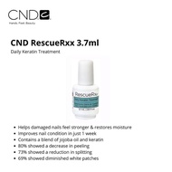 Cnd RescueRXX mini Daily keratin nail treatment / Thin nail Vitamins Damaged nail Vitamins