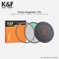 Knf Concept 77mm Magnetic Nano-X CPL Filter K&F Concept