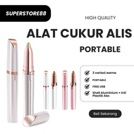 Electric Eyebrow Shaver Eyebrow Trimmer Portable Eyebrow Trimmer Flawless Brown Electric Eyebrow Sha