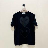 Original CDG Play Comeme Des Garcons Black T-Shirt