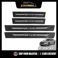 Honda Civic FC 10th Door Step Sticker Protector 2016-2021 Civic 10th FC FK TBA TEA CarMall Car Acces