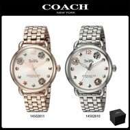 พร้อมสต็อก ！COACH ของแท้100% 14502810 14502811 -36mm นาฬิกาแบรนด์เนมCOACH  นาฬิกาสำหรับผู้หญิง สินค้าพร้อมจัดส่ง