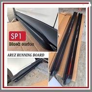 Aruz Black Running Board Side Step