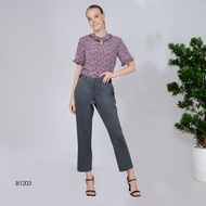 VERONIQA Blouse AM-B1203 by AMILA พีชสกิน แขนสั้น IGPU24-8