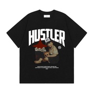 Hustler Men's Black Combed T-Shirt - iiih T-Shirt