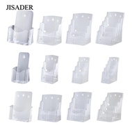 [JISADER] Acrylic Brochure Holder Literature Holder Flyer Holder Sign Holder for Booklets Documents