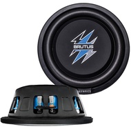 BXS8D4 Brutus Shallow Mount Subwoofer (Black) – 8 Inch Subwoofer, 400 Watt, Car Audio System, 2 Inch
