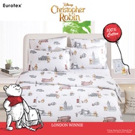 Disney Winnie The Pooh Bedsheet / Fitted Sheet Set / Quilt Cover Set 900 Thread Count 100% Cotton Wi