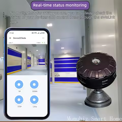EWelink Smart RF 433MHz Remote Control Camera with 4-Channel Inching/Self-Locking Switch, Real-Time