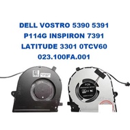 DELL VOSTRO 5390 5391 P114G INSPIRON 7391 LATITUDE 3301 0TCV60 023.100FA.001 CPU COOLING FAN (KN 635