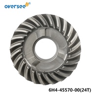 6H4-45570 Reverse Gear For Yamaha Outboard Motor 3 Cyl 40HP 50HP 24T 6H4-45571-00  6H4-45571 6H4-455