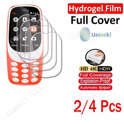 HD Full Soft Hydraulic Hydrogel Film For Nokia 3310 (2017) 2.4" Nokia3310 ТА-1030 ТА-1008 Screen Pro