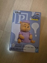 Bandai Qposket Disney 迪士尼 Cutte Fluffy Puffy 小熊維尼 Vol.2 - Winnie the Pooh 值毛