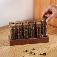 Coffee bean tube - Espresso beans tube - coffee bean jar bottle container - coffee espresso beans