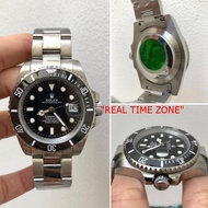 (Available) AAA Rolex_ Submariner GMT Silver Ring Hitam Grade AAA Warranty 1st watch