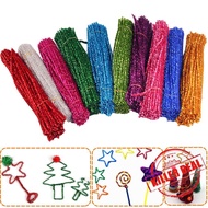 Twist Fuzzy Wire Set Multi-color Fuzzy Wire Bundle Flower Set Mix Fuzzy Ornament Wire U4c6