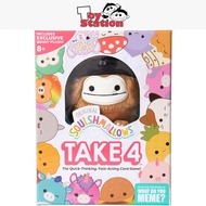 Authentic Squishmallows Take 4 by What Do You Meme? Fast-Paced Family Card Game
