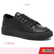 Women's running Shoes - PVN Sona Black School Shoes White Sneakers Women's Casual Shoes Black 029