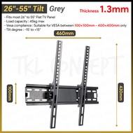 TKL TV Bracket Adjustable Tilt 14-42 / 26-55 Universal Tv Wall Mount Bracket Braket Gantung Dinding