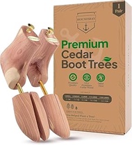 HOUNDSBAY Boot Tree, Cedar Boot Trees for Men, Boot Shoe Tree, Shoe & Boot Trees, Shoe Trees for Boo