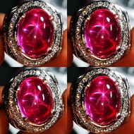 batu permata ruby star burma bangkok top 6 ray star tajam crystal