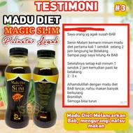 Madu diet magic slim herbal alami peluntur lemak madu pelangsing 120ml