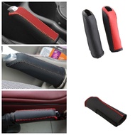 Leather Car Handbrake Cover for Ford Focus 2 3 MK2 MK3 Fiesta Ecosport Mondeo Fusion Kuga Escape Gea