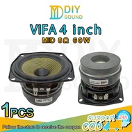 4 inch 8Ω 60W Midrange Speaker Car Audio Speaker Fiberglass Surface