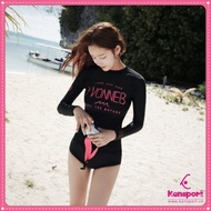 Women's 2-Piece Bikini Beach Swimsuit (Ao Dai and Panties Set) Vonneb I Kensport Vietnam Store