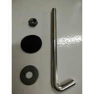 10 CM ZINC RIGHTS ASBES SCREW/S ASBES NAIL/S FISHING NAIL/S