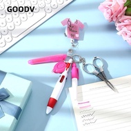 GOODV Nurse Badge Set, Lanyard Keychain Nurse Pen Pack, Accessories Portable Retractable Nurse Badge
