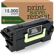 Print.Save.Repeat. Lexmark 58D1H00 High Yield Remanufactured Toner Cartridge for MS725, MS821, MS822